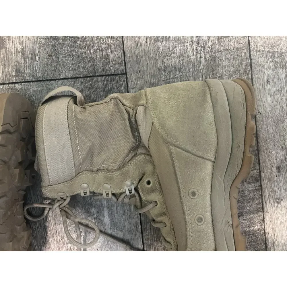 Danner Desert TFX Tan Leather Combat Tactical Boots Men's Size 11 EE Wide